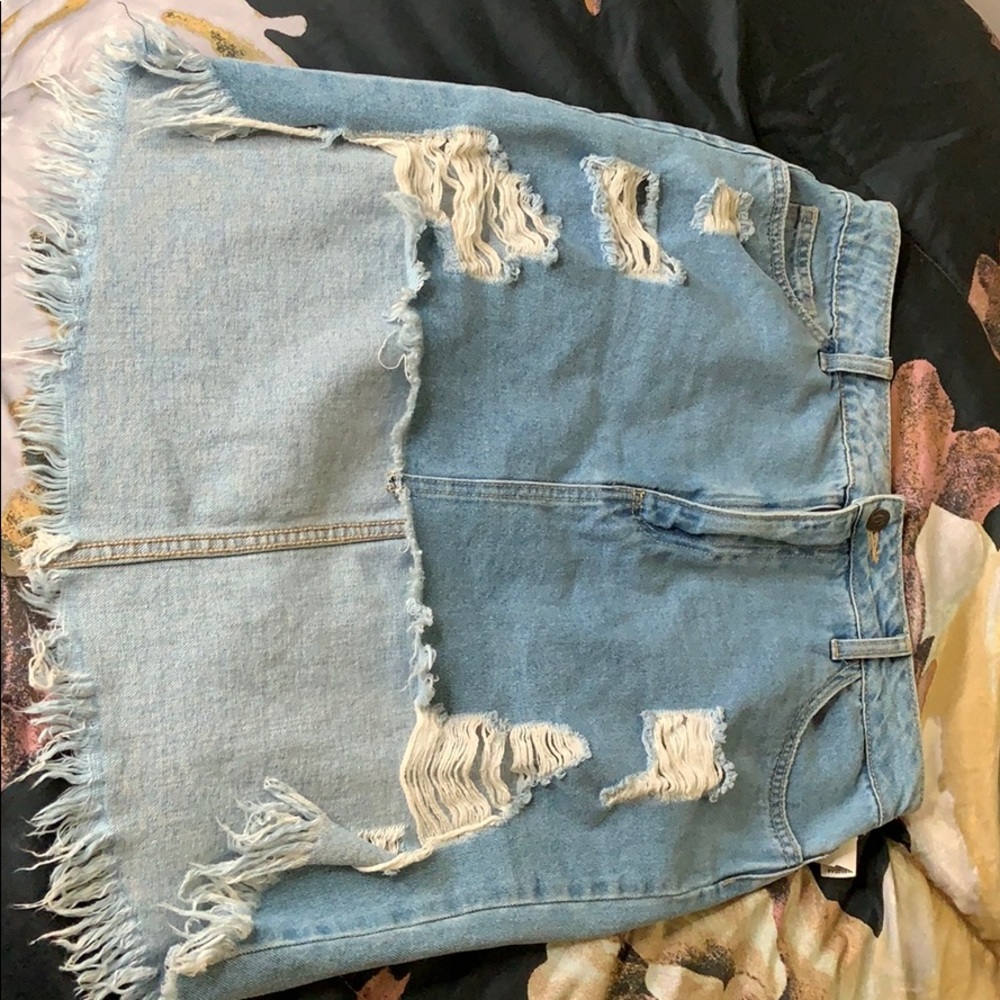 Denim Skirt